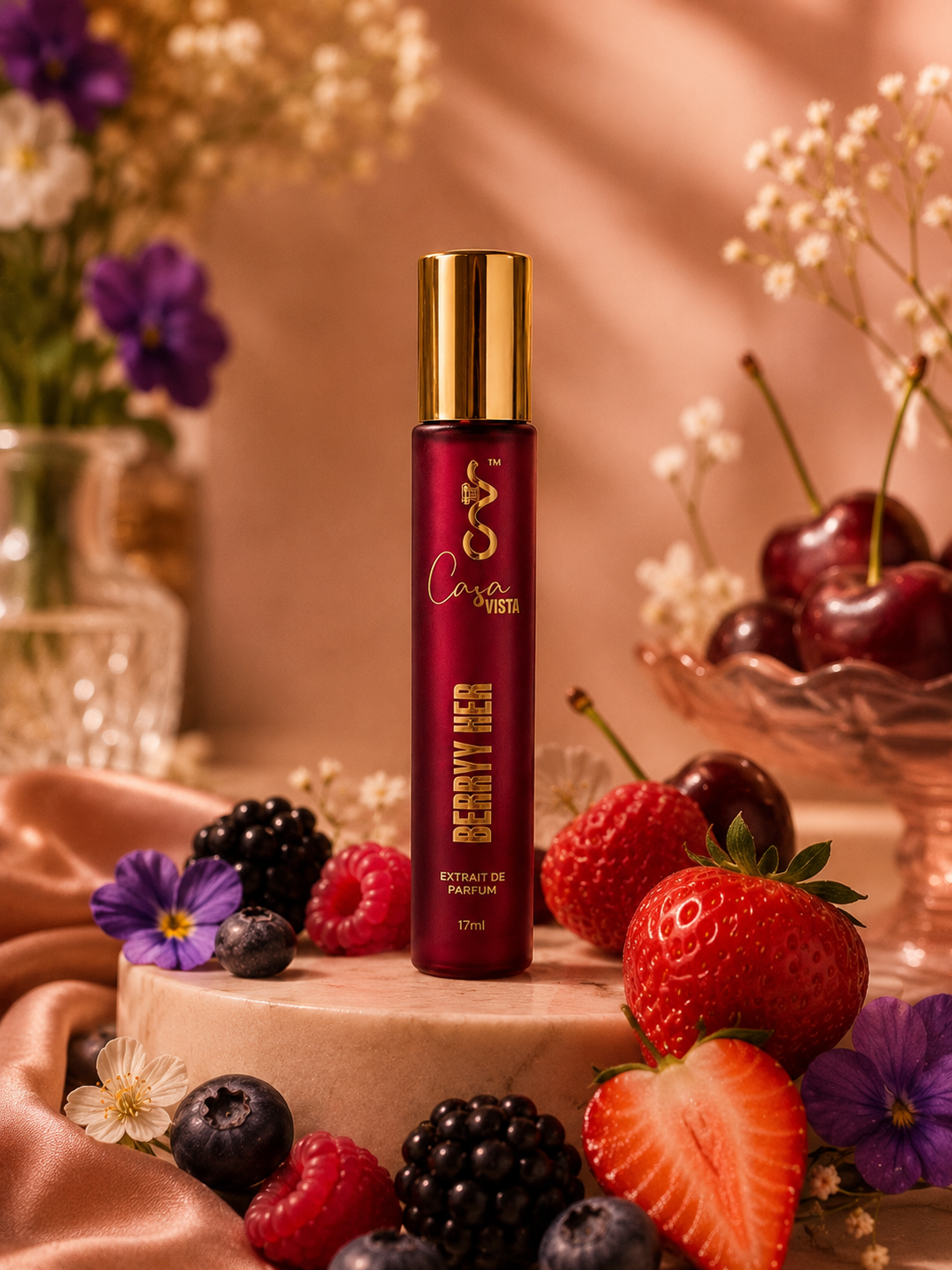 CV Berry Her – Pocket Perfume | Fruity Floral | 17ml